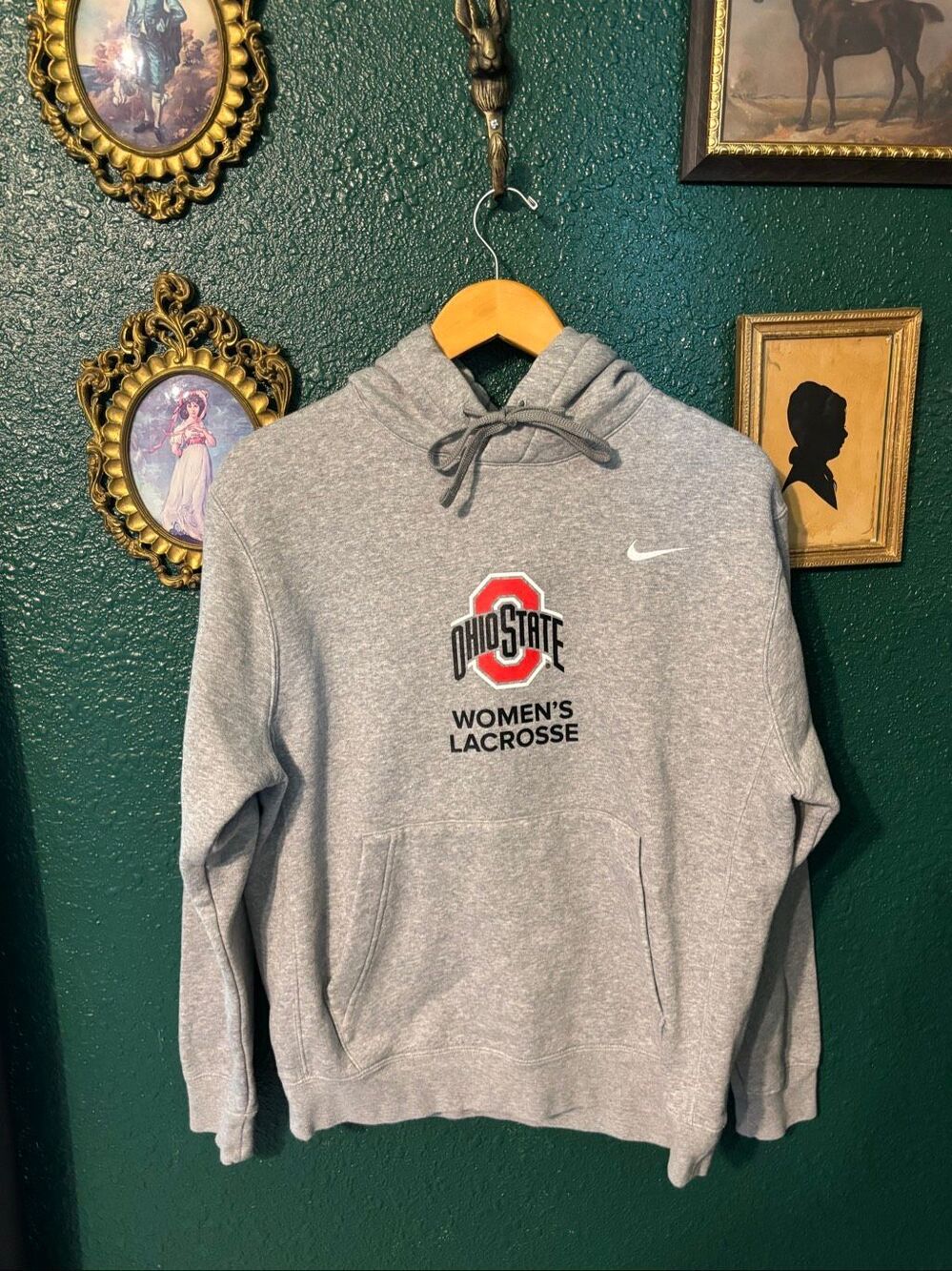 Nike Ohio State Women Lacrosse Hoodie Size Small